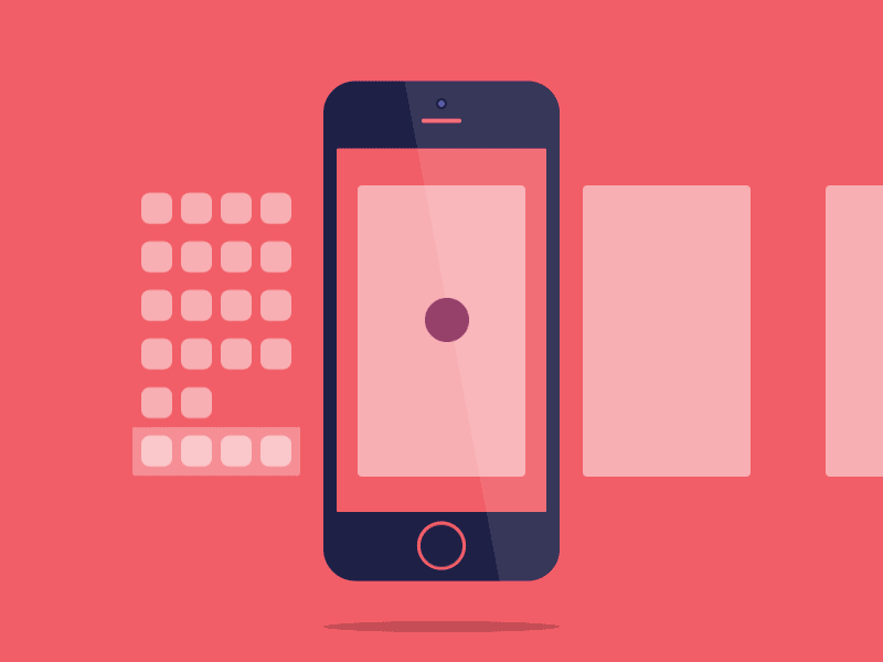 gesture driven UI