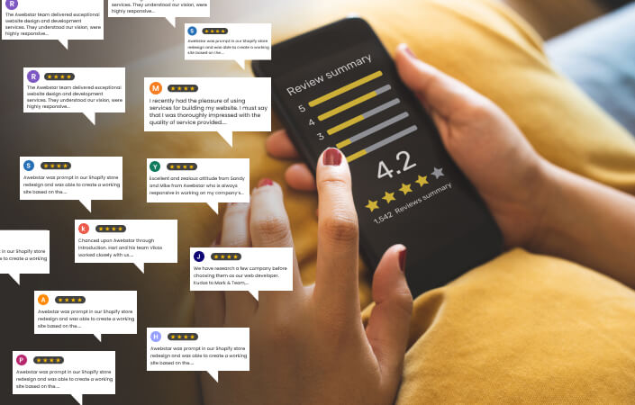 Explore Reputation Through Reviews and Testimonials