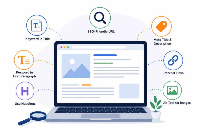 Optimise every piece for search