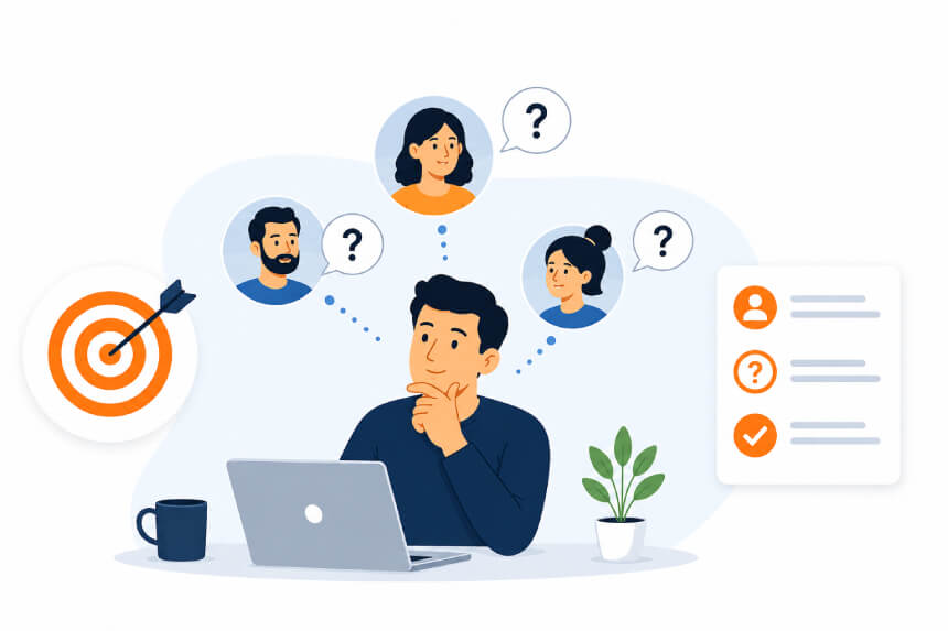 Start with your audience, not your products
